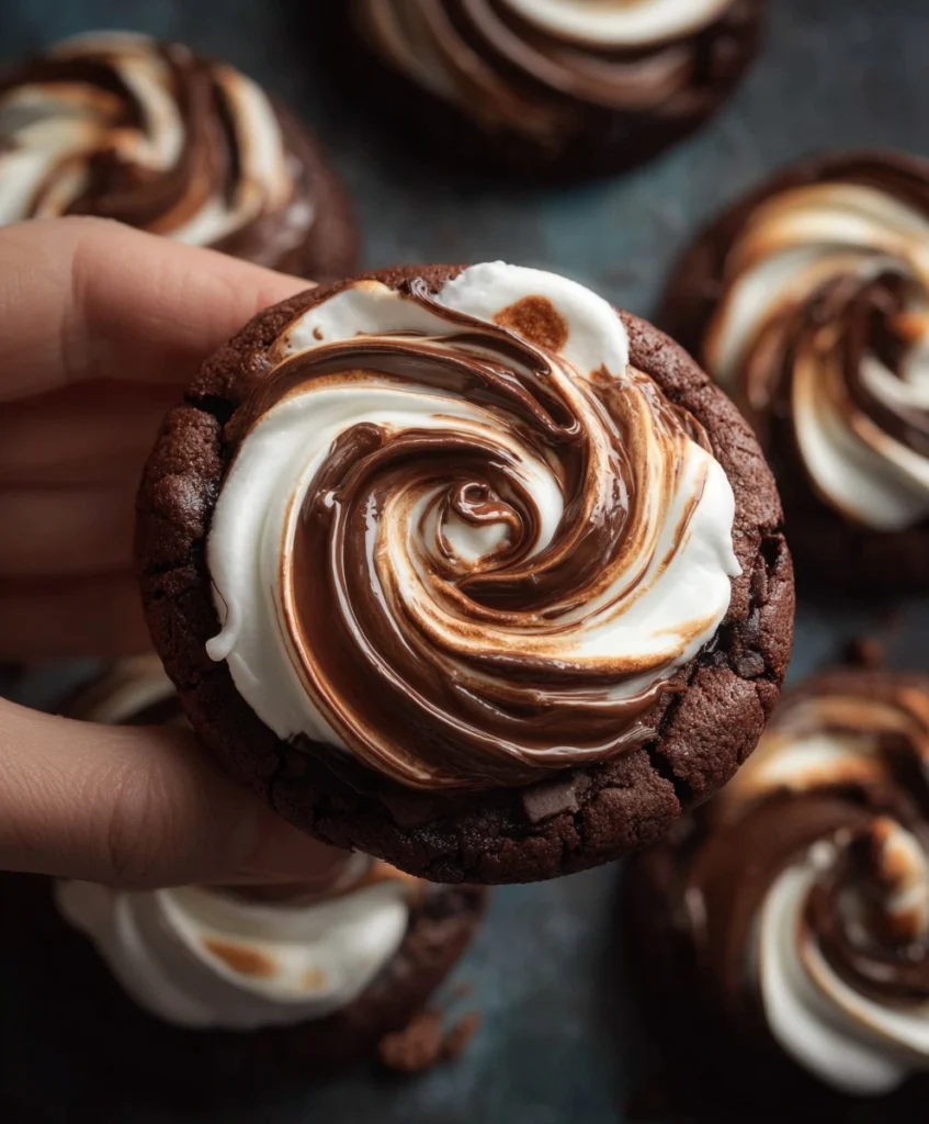 Marshmallow Chocolate Cookies