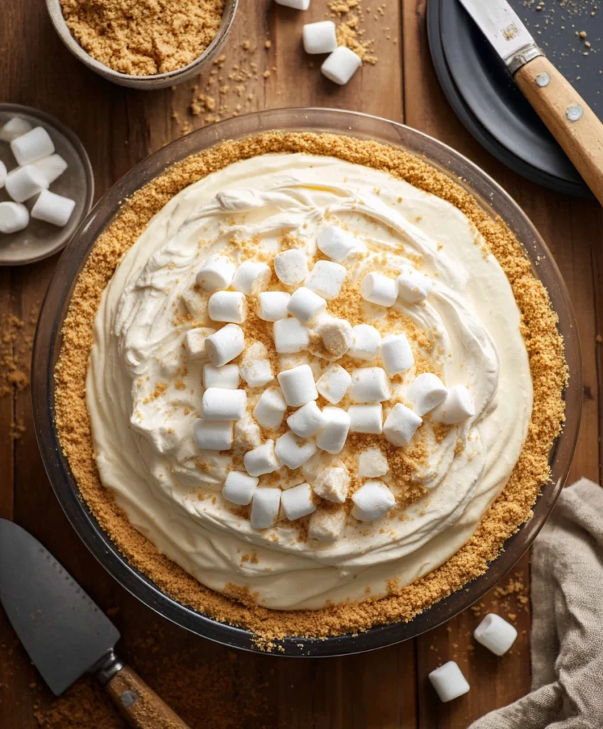 Marshmallow Cream Cheesecake