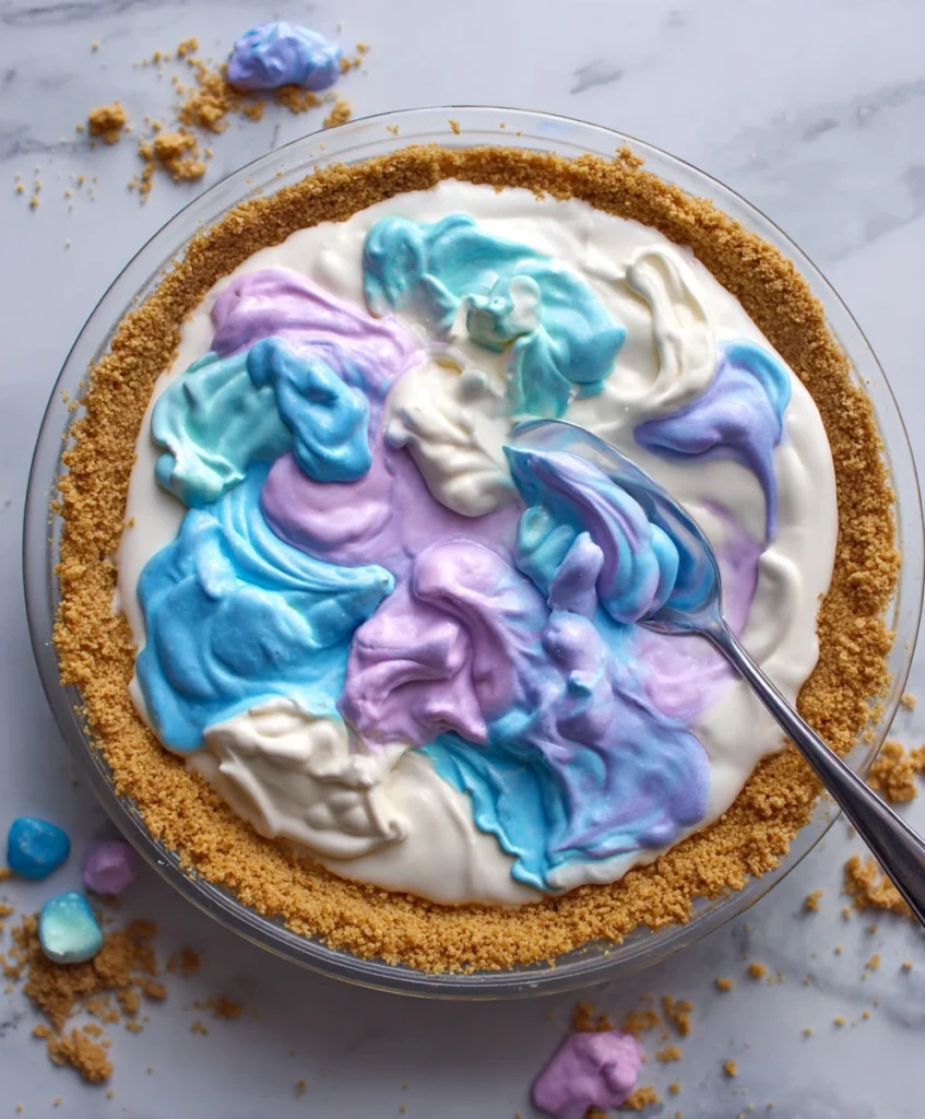 Marshmallow Moondust Pie