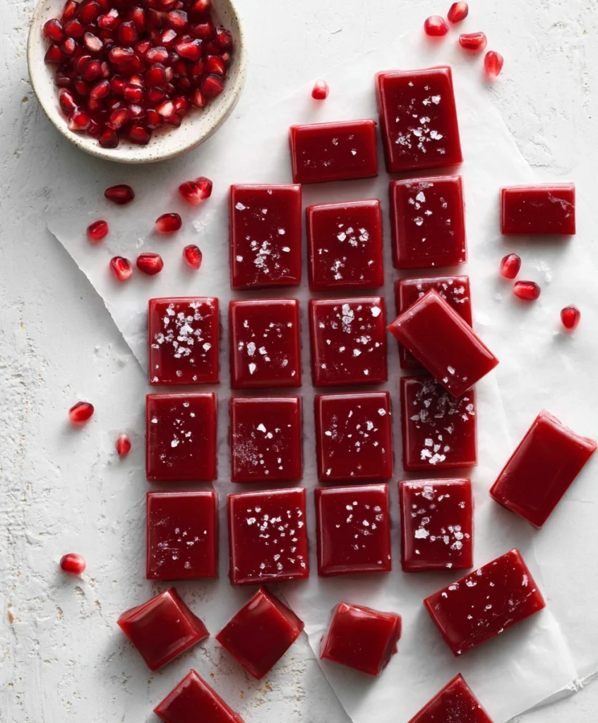 Pomegranate Caramels