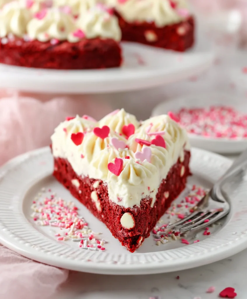 Red Velvet Cookie Cake