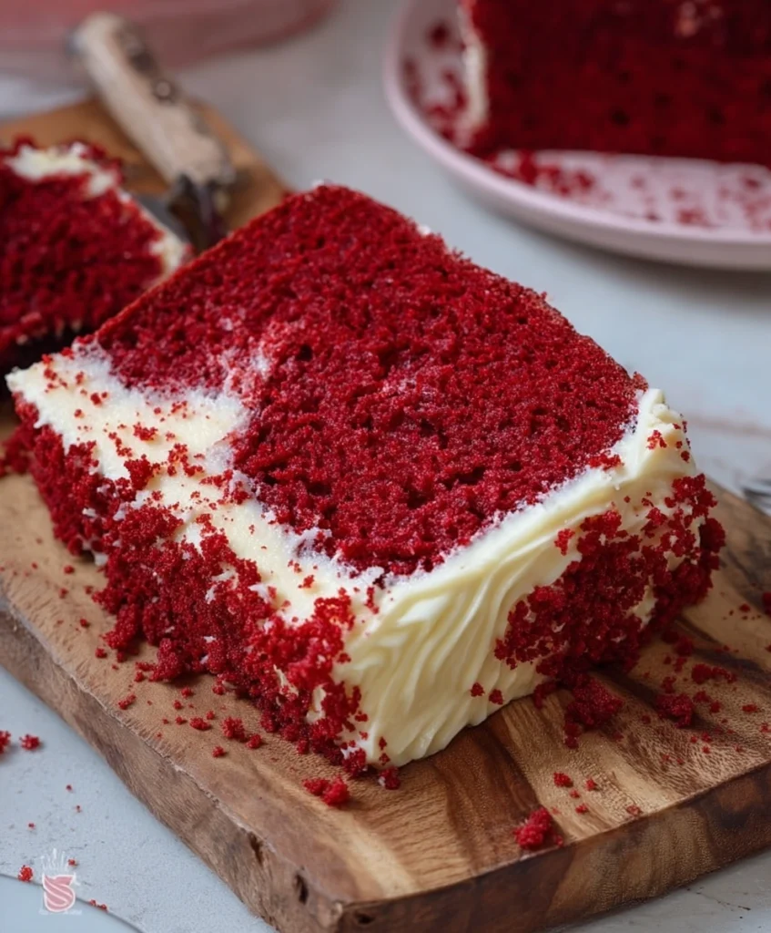 Red Velvet Loaf Cake