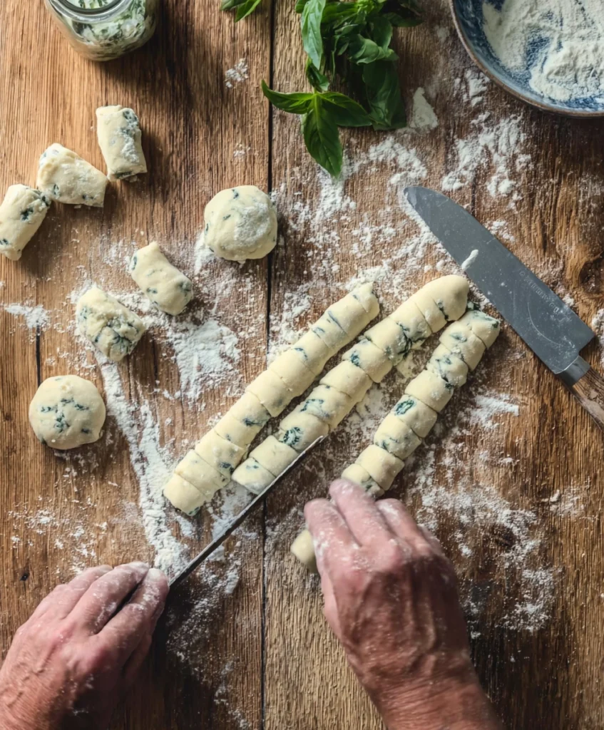 Ricotta and Spinach Gnocchi
