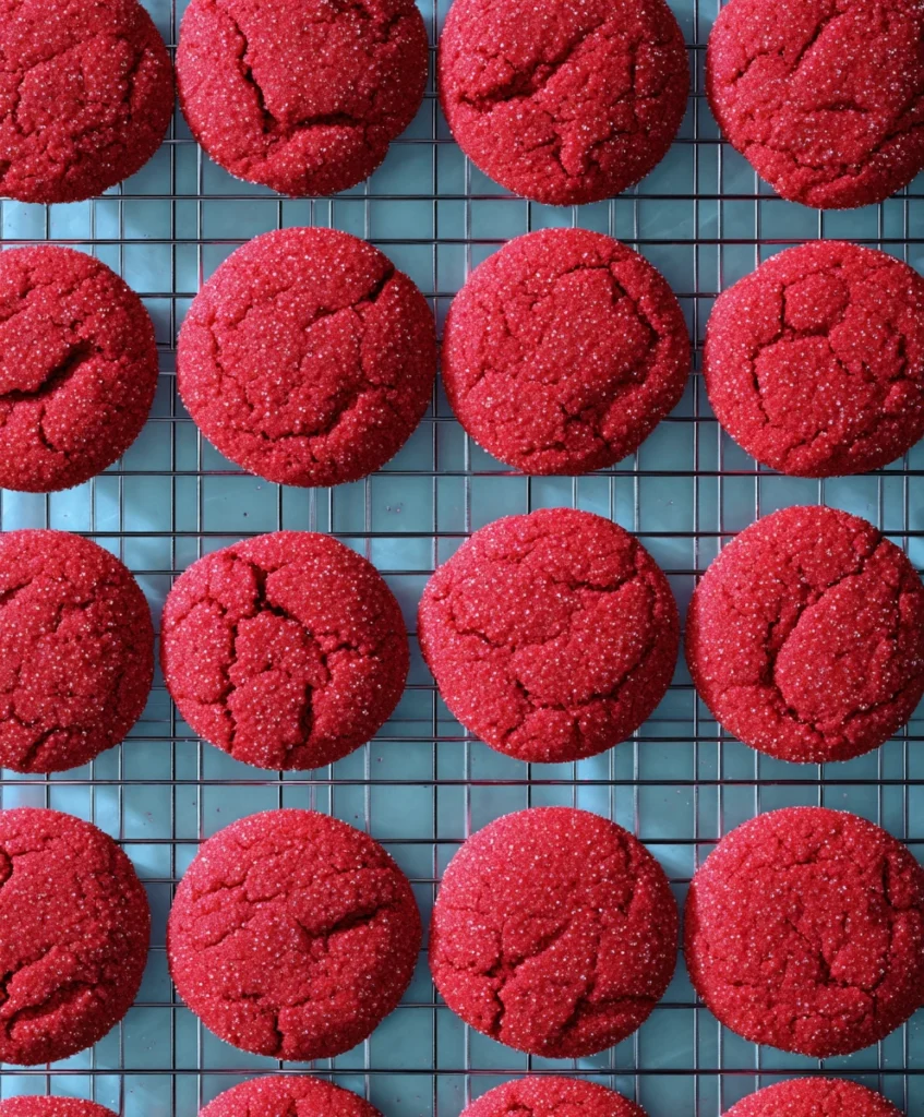 Strawberry Sugar Cookies with Sparkling Strawberry Sugar