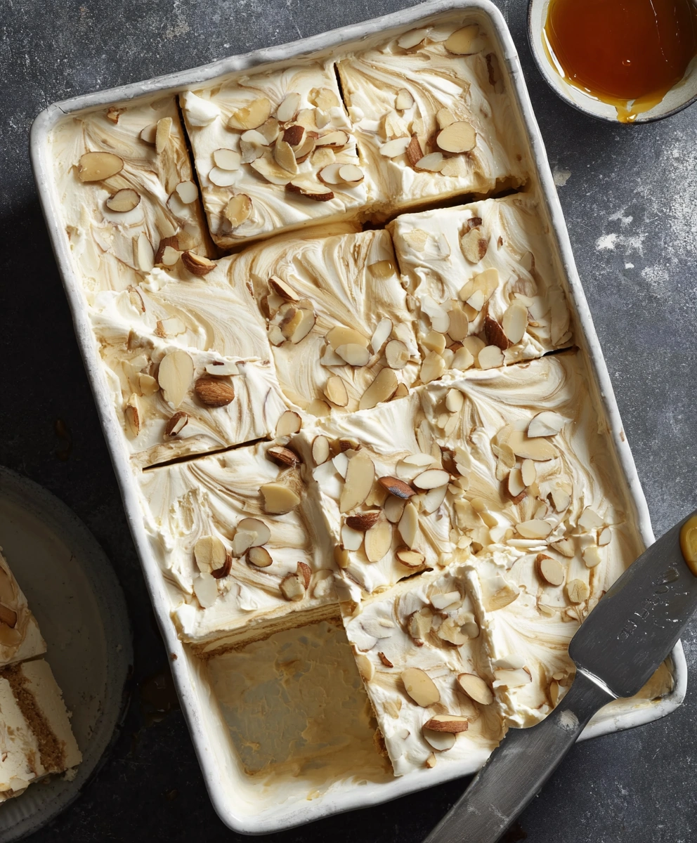 Toffee and Roasted Almond Semifreddo