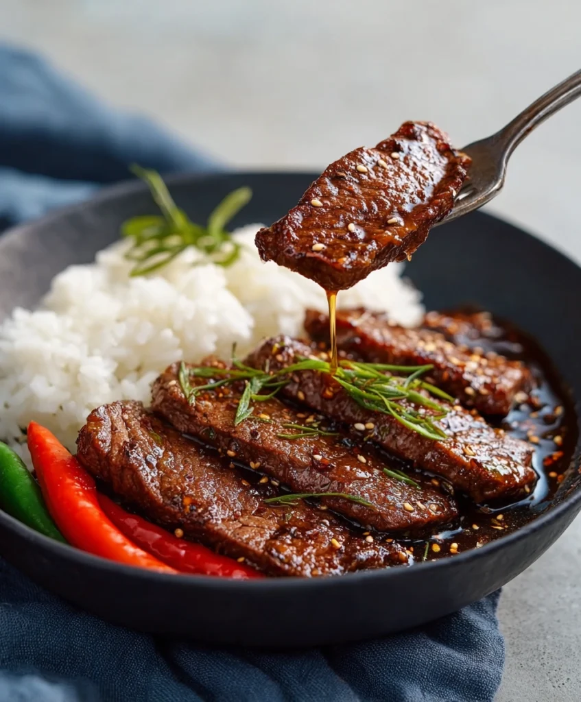 Vegan Pepper Steak