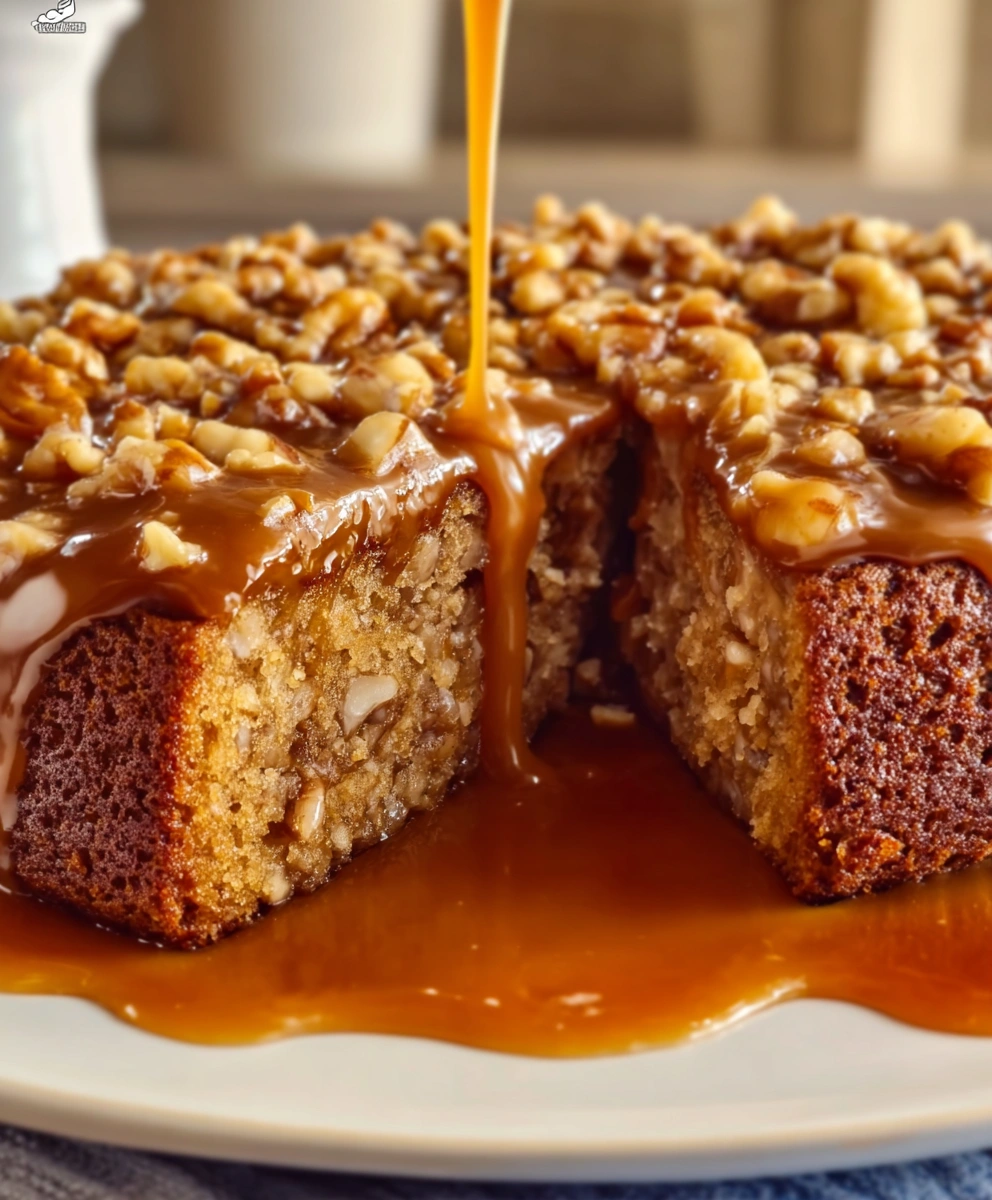 Walnut Cinnamon Cake (Gluten-Free)