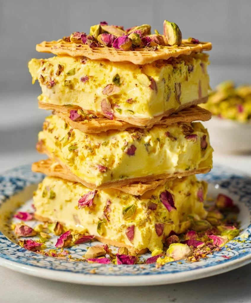 Persian Ice Cream (Bastani Sonnati)