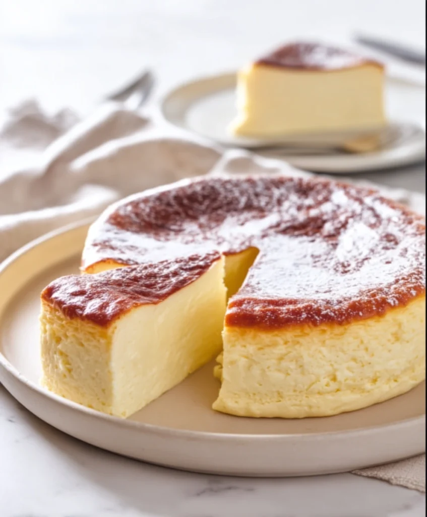 3 Ingredient Creamy Yogurt Cake