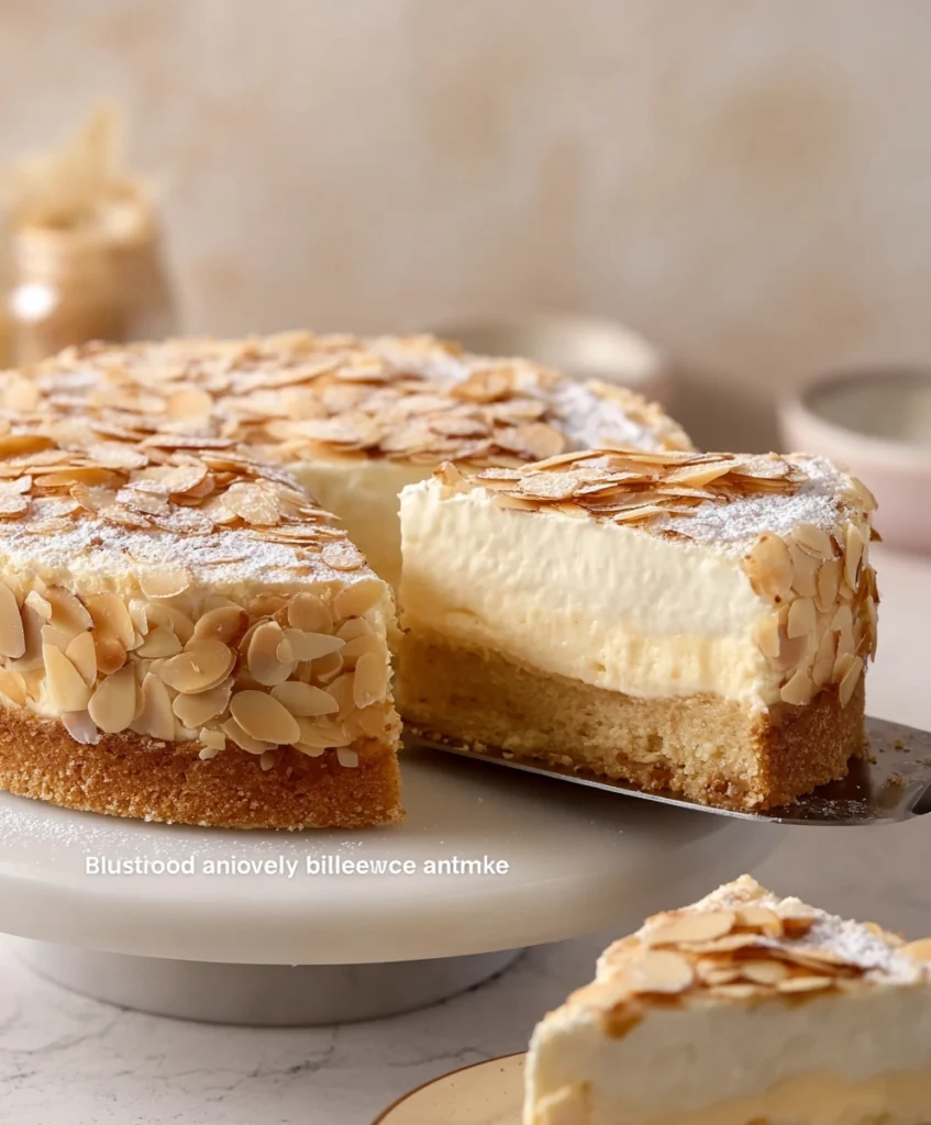 Almond Croissant Cheesecake