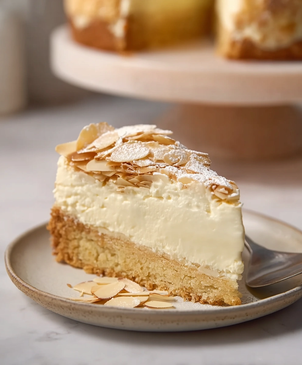 Almond Croissant Cheesecake
