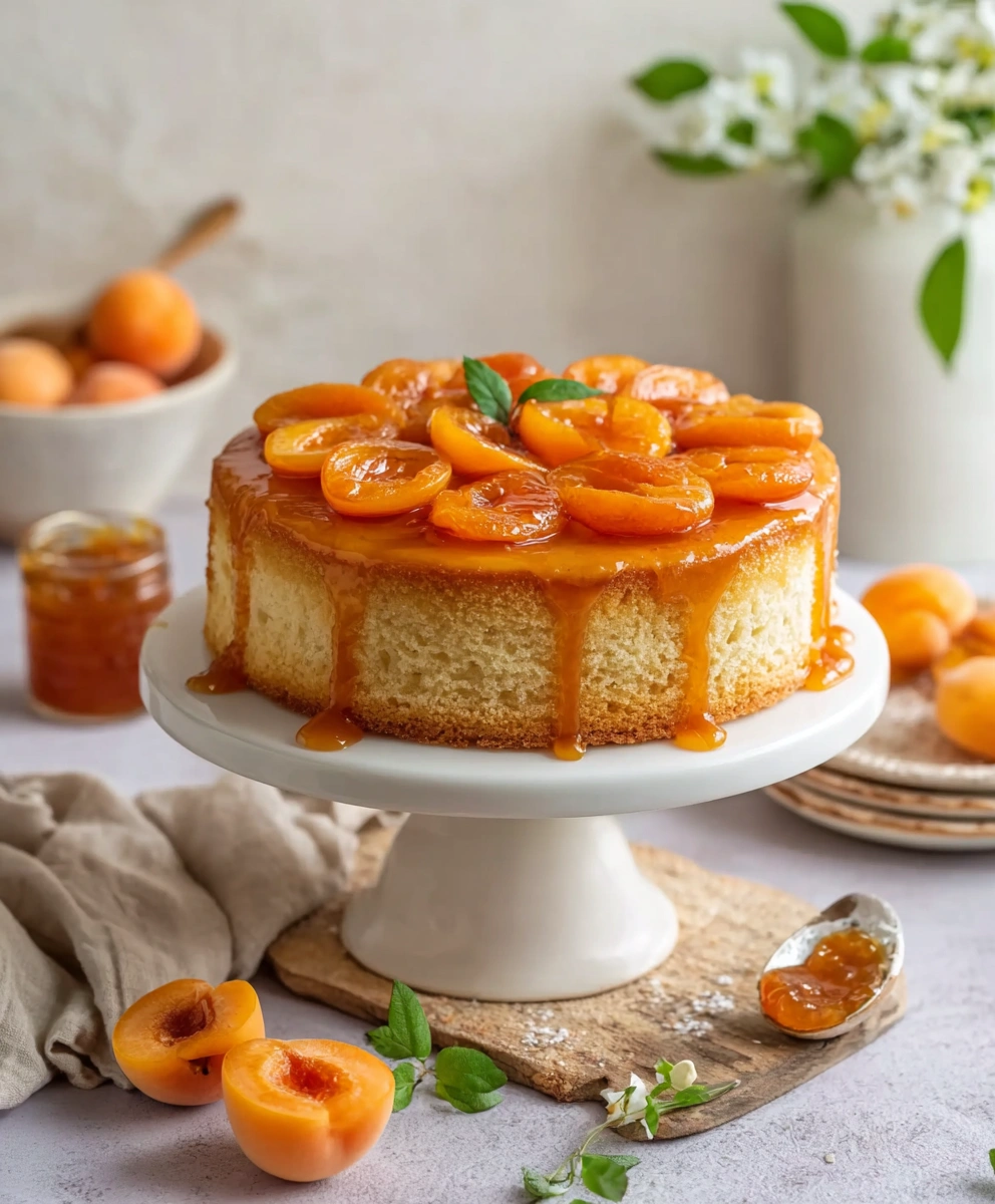 Apricot Ricotta Cake