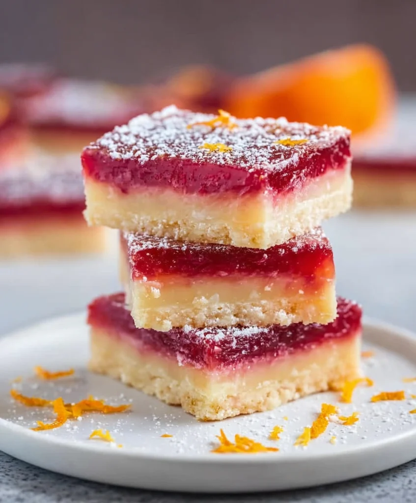 Blood Orange Bars