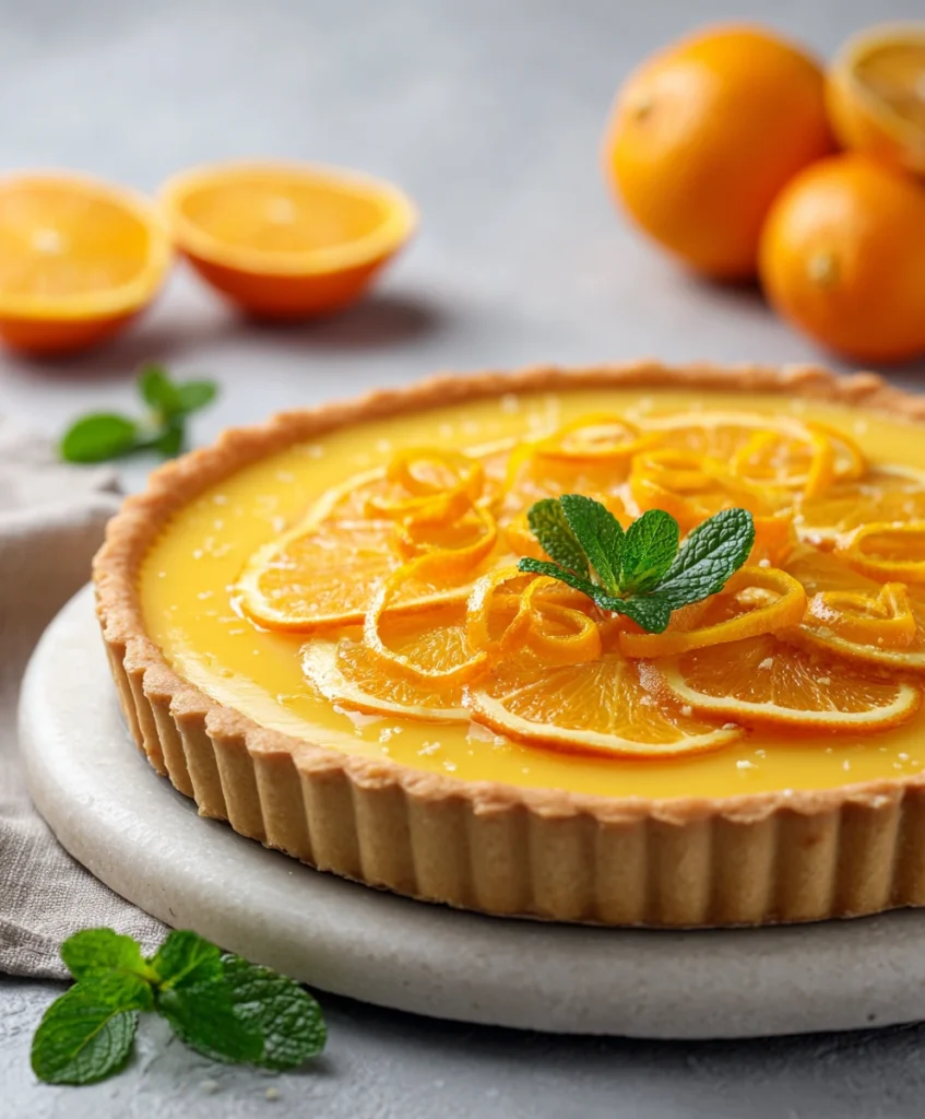 Classic Orange Tart