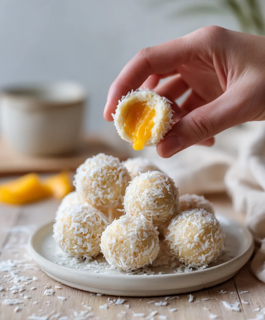 Coconut Mango Bliss Balls