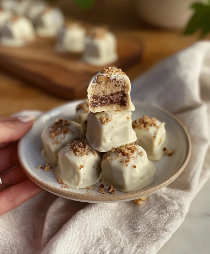 Delicious Chai-Spiced “Cheesecake” Truffles