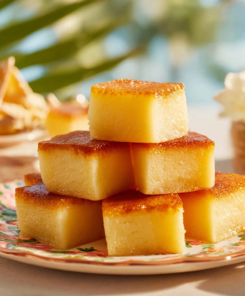 Gorgeous Hawaiian Butter Mochi