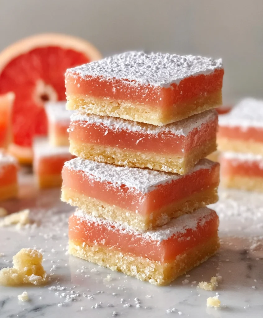 Grapefruit Bars