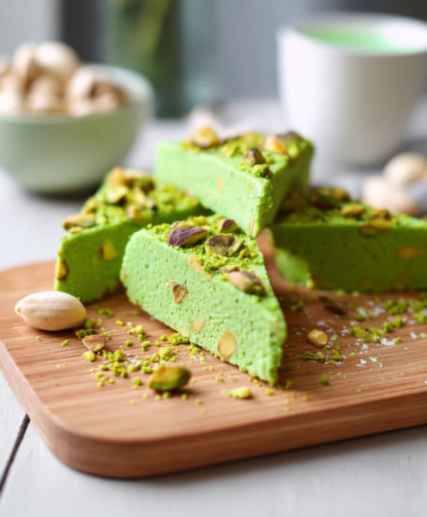 Homemade Pistachio Shortbread