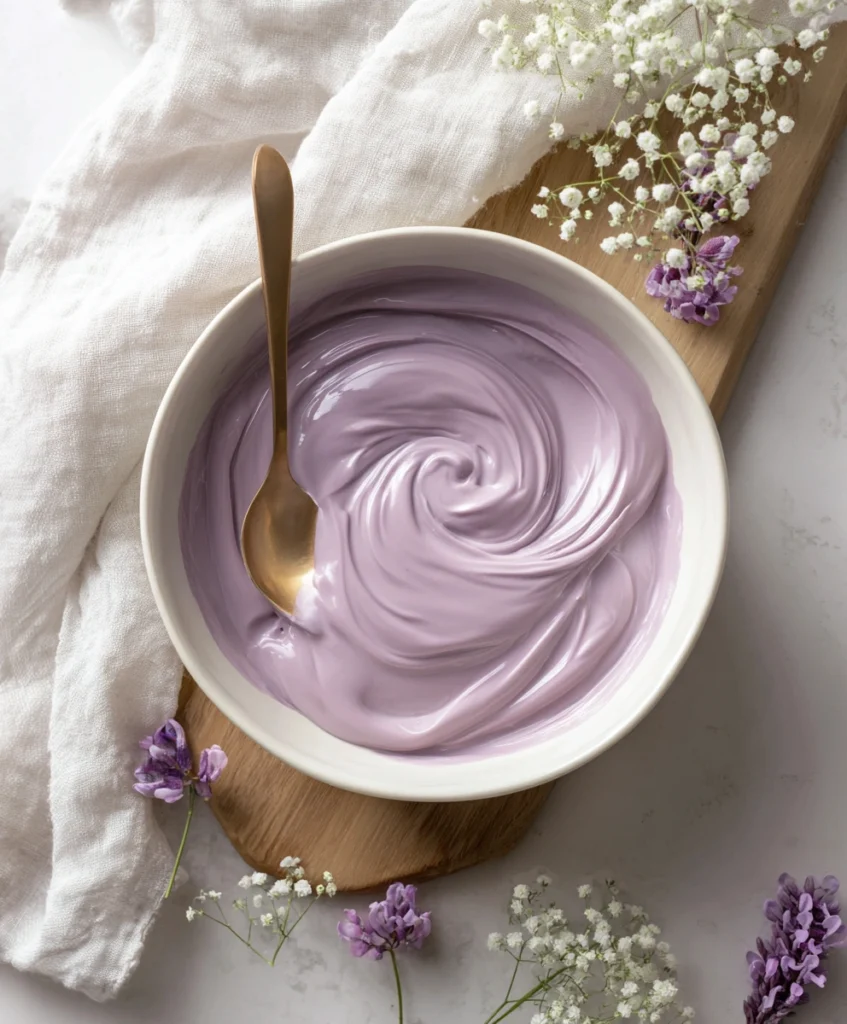 Lavender ganache