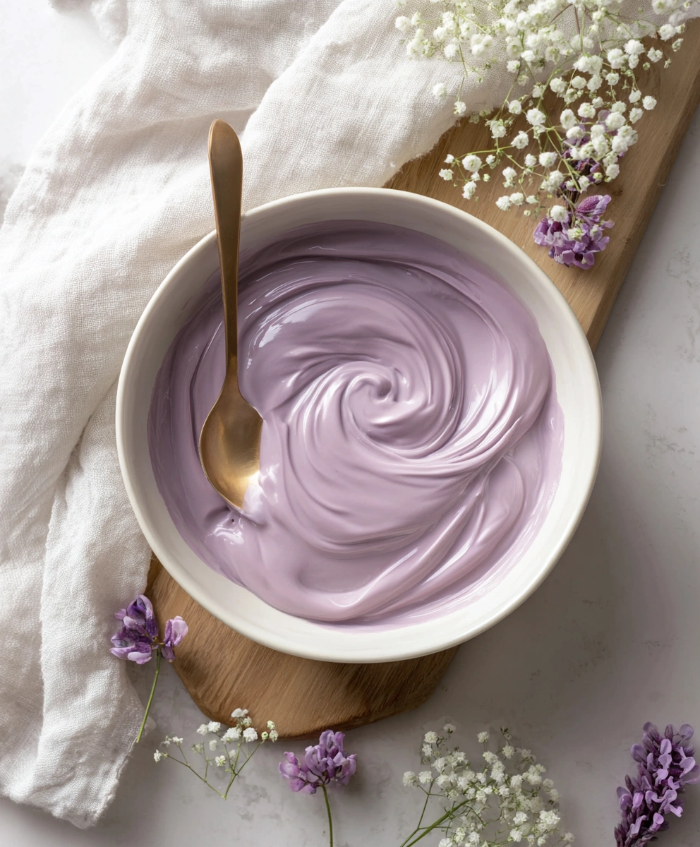 Lavender ganache