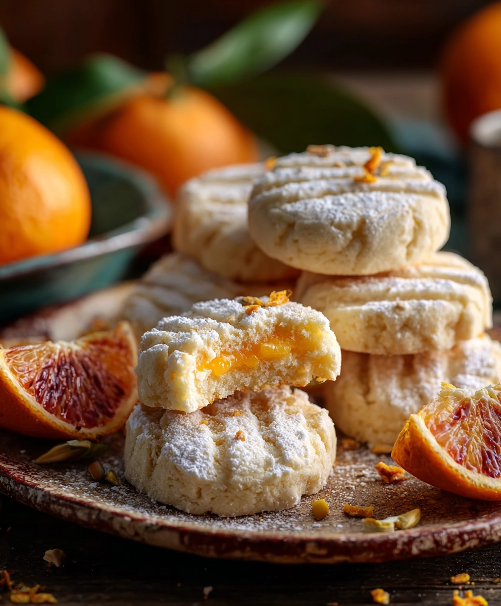 Orange Cardamom Meltaways