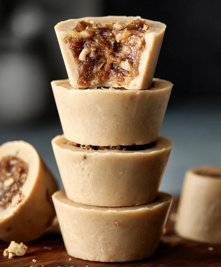 Tahini Date Freezer Cups