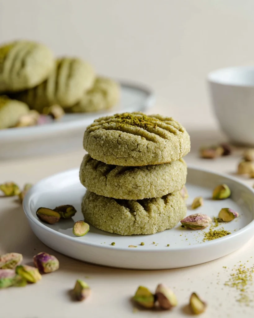 4-Ingredient Pistachio Cookies