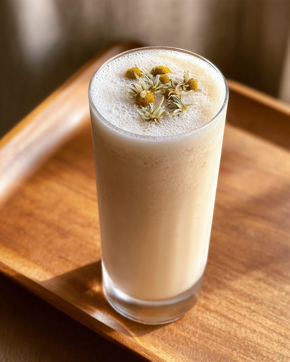 Banana Chamomile Tea Smoothie