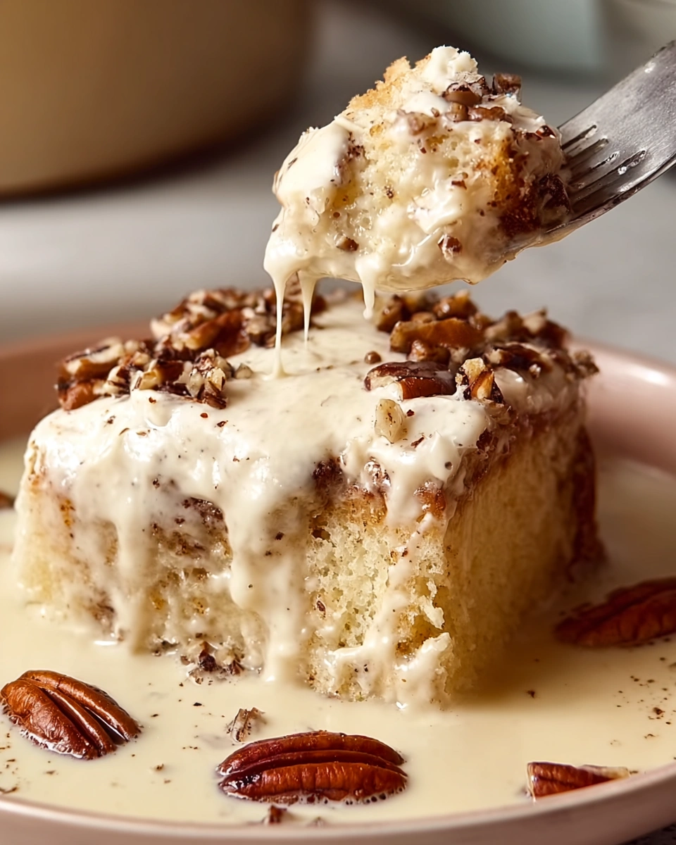 Butter Pecan Tres Leches Cake