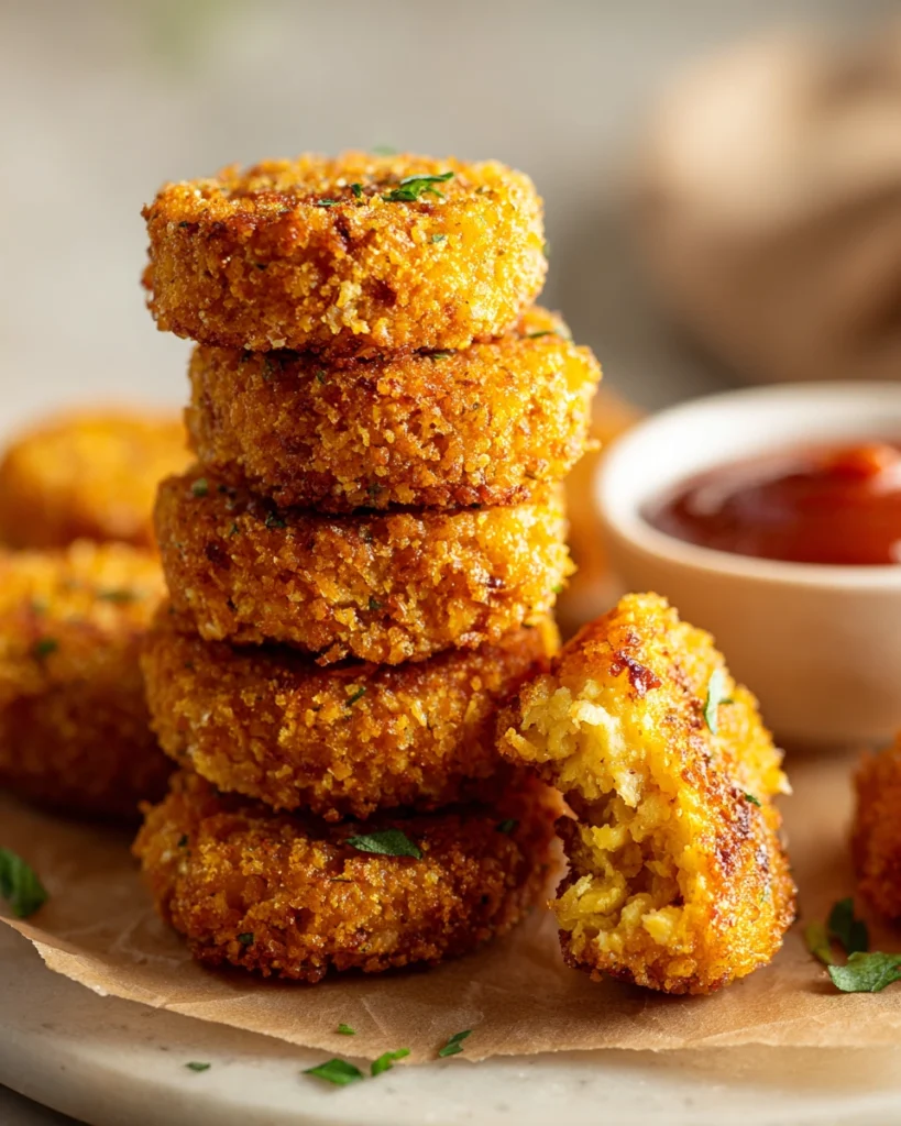 Chickpea nuggets