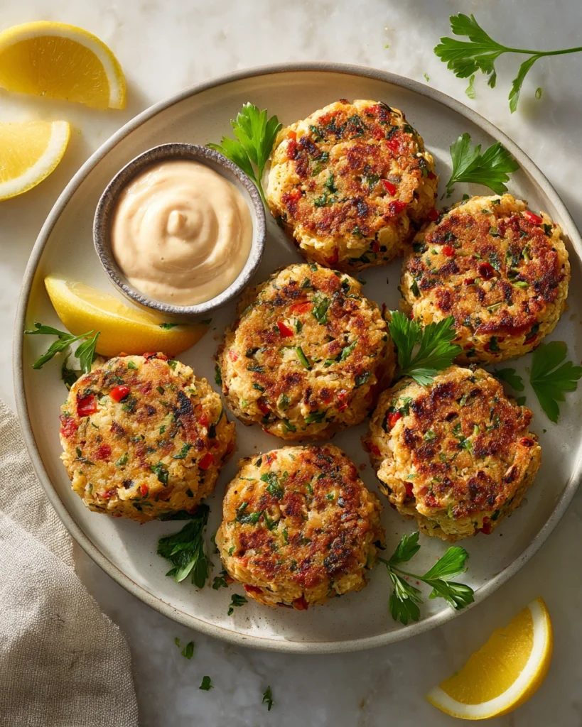 Cottage Cheese Tuna Cakes