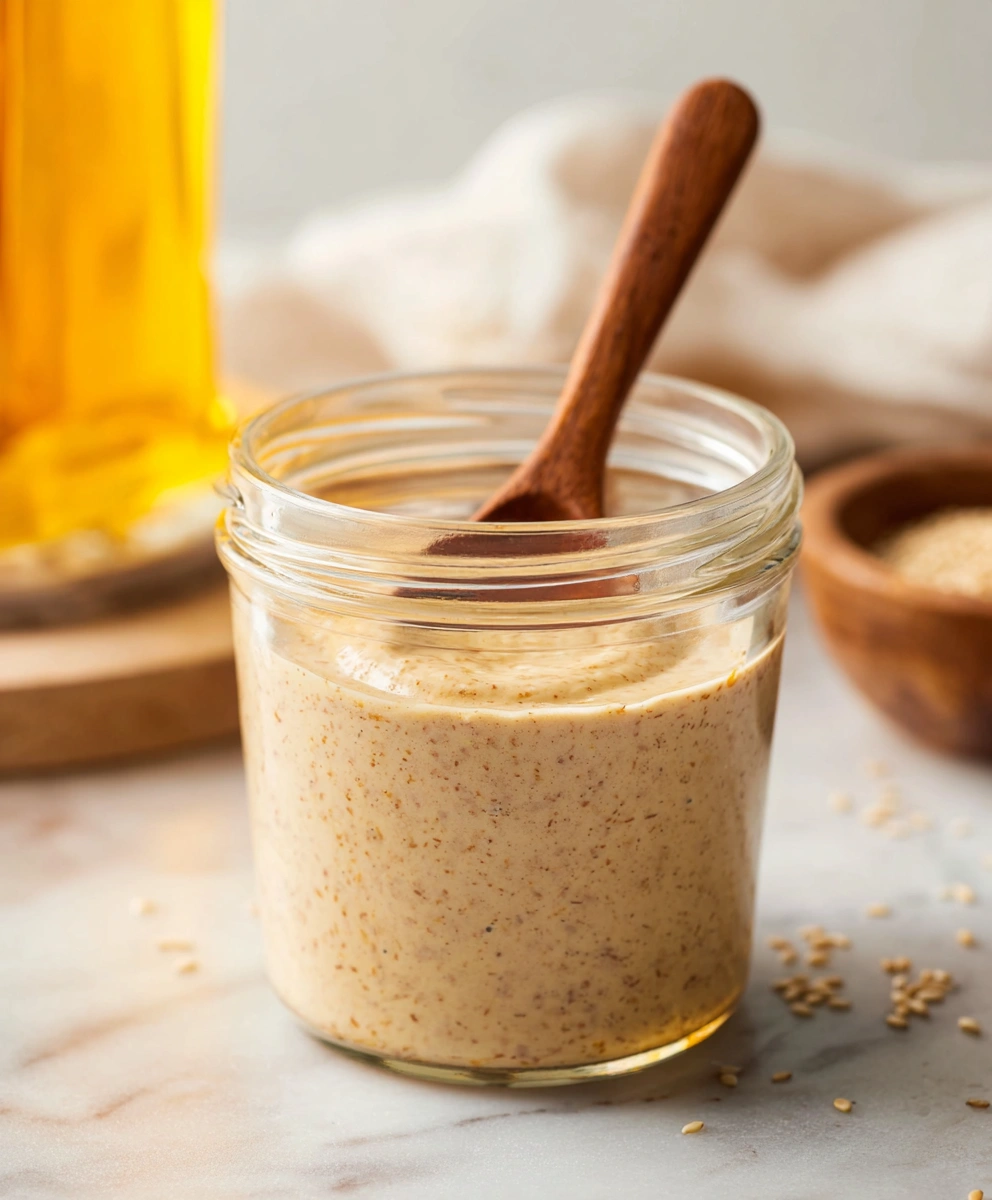 Creamy Japanese Sesame Salad Dressing