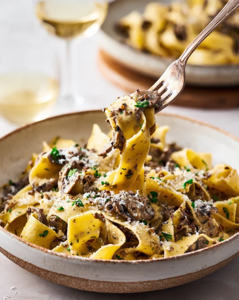 Creamy Mushroom Pasta