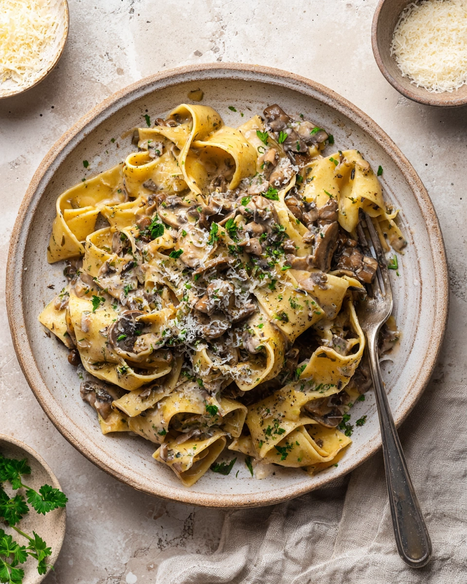 Creamy Mushroom Pasta