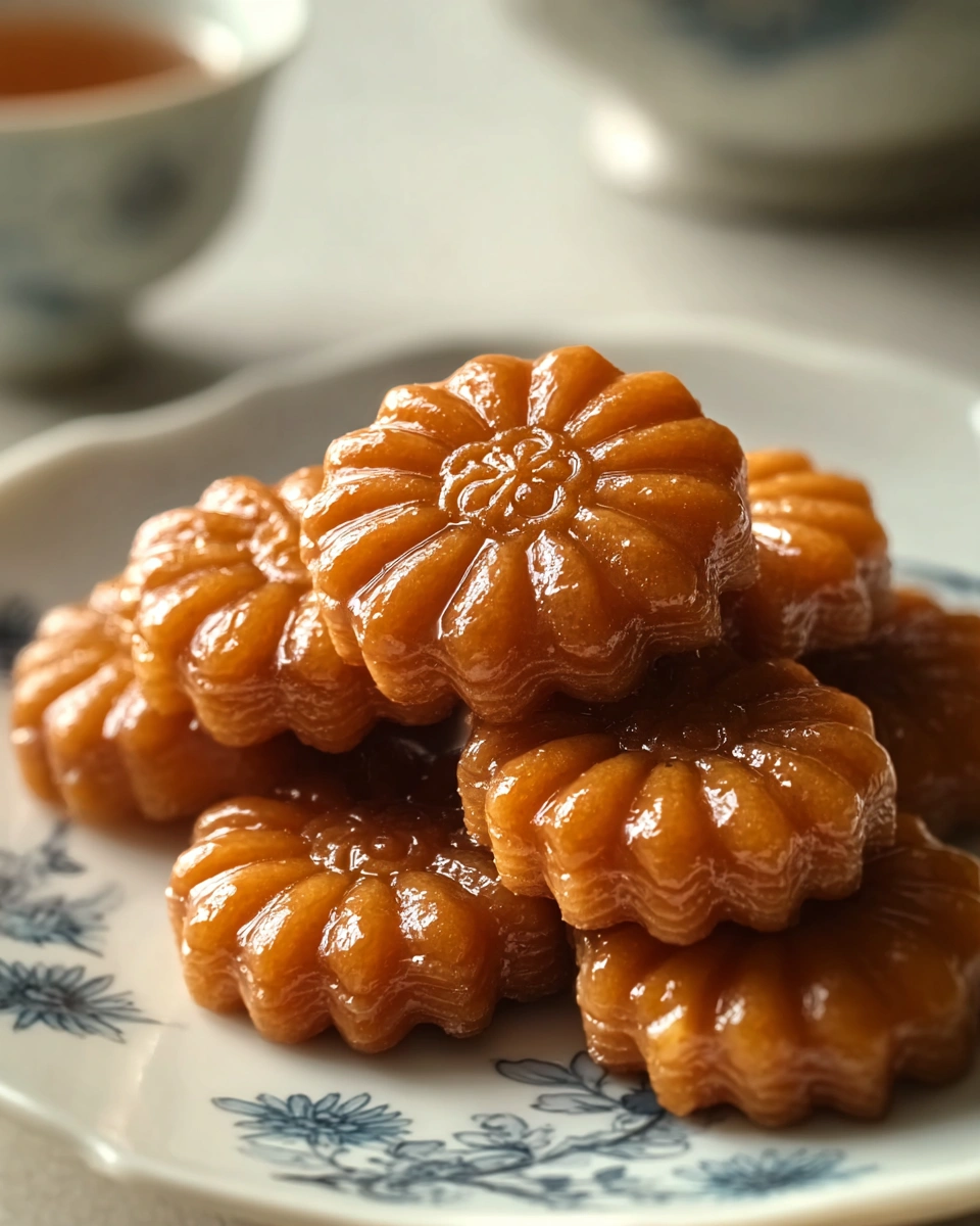 Crispy Yakgwa Korean Honey Cookies