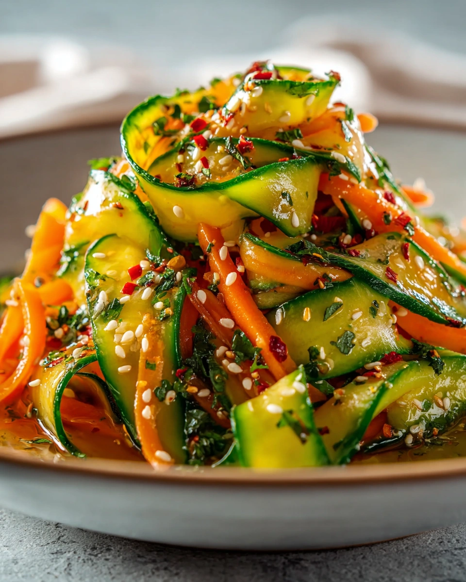 Cucumber Carrot Salad