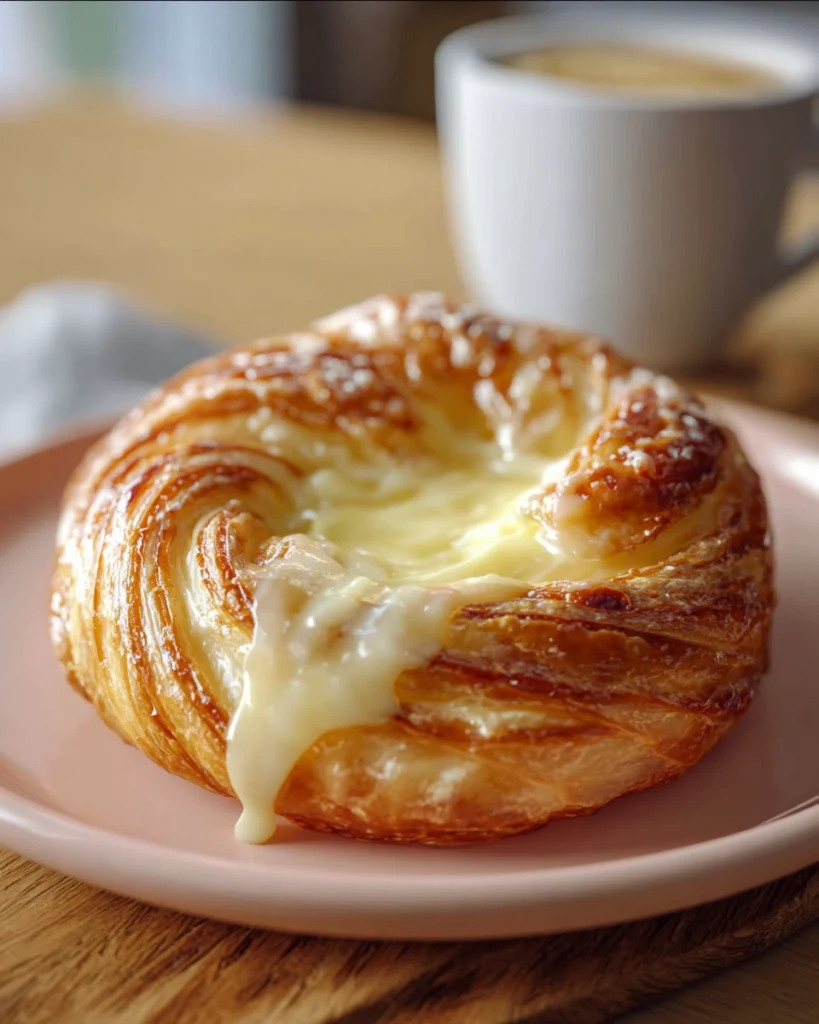 Deliciously Flaky Cheese Danish