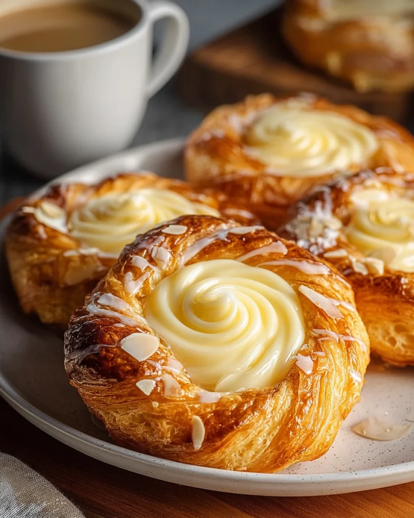 Deliciously Flaky Cheese Danish
