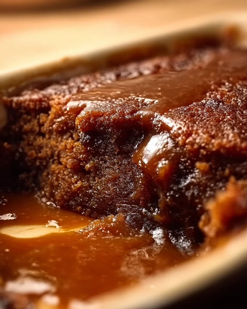 Earl Grey Sticky Toffee Pudding