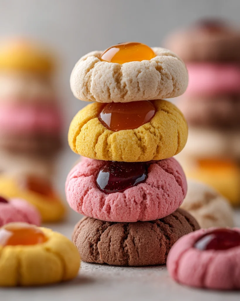 Fruit Filled Thumbprint Cookies