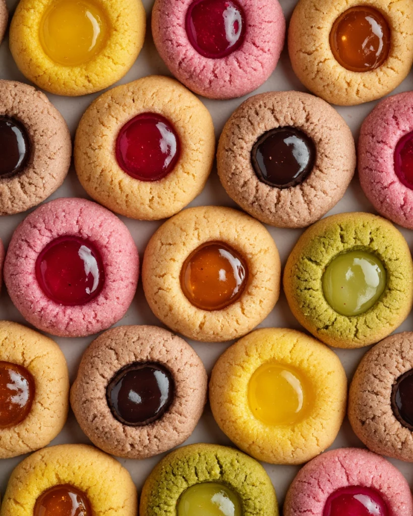 Fruit Filled Thumbprint Cookies