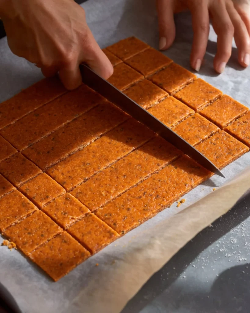 Gluten-Free Red Lentil Crackers