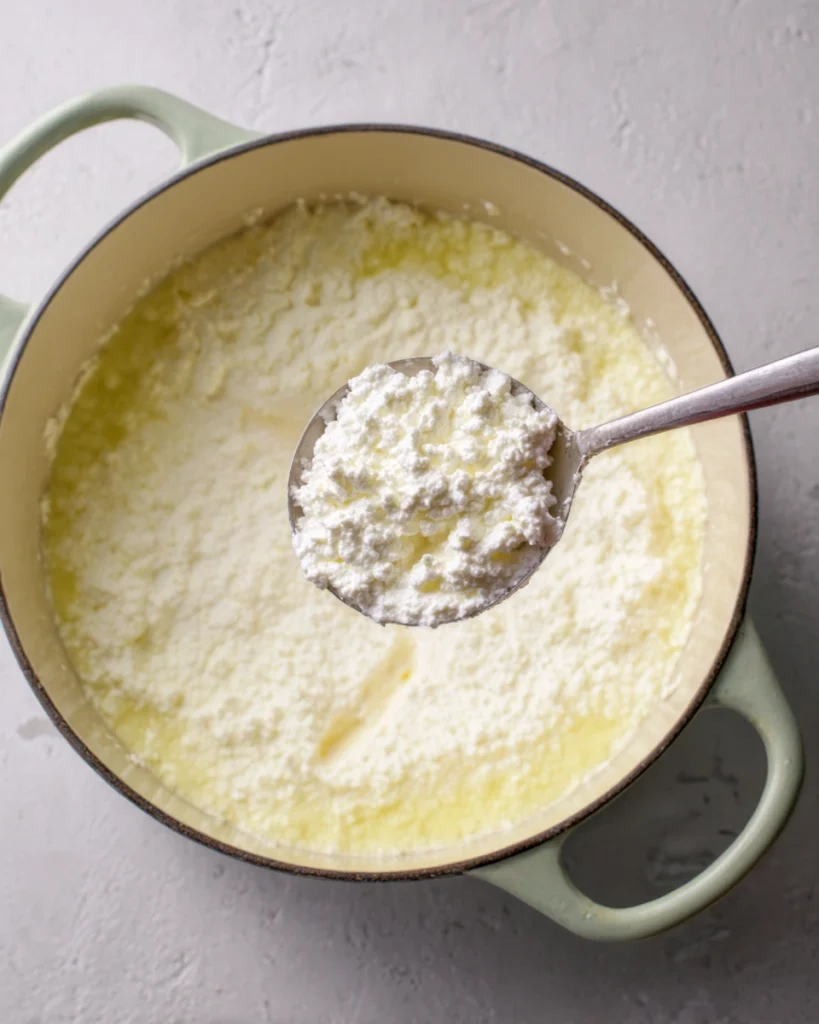 Homemade Ricotta Cheese