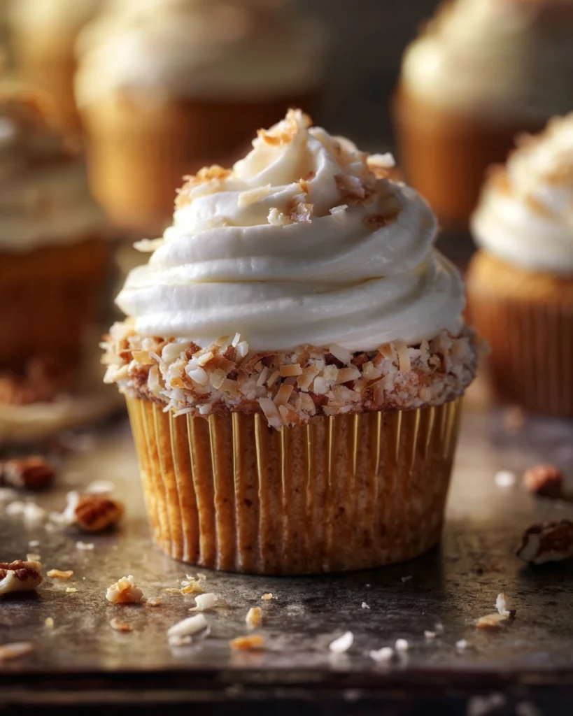 Italian Cream Cupcakes