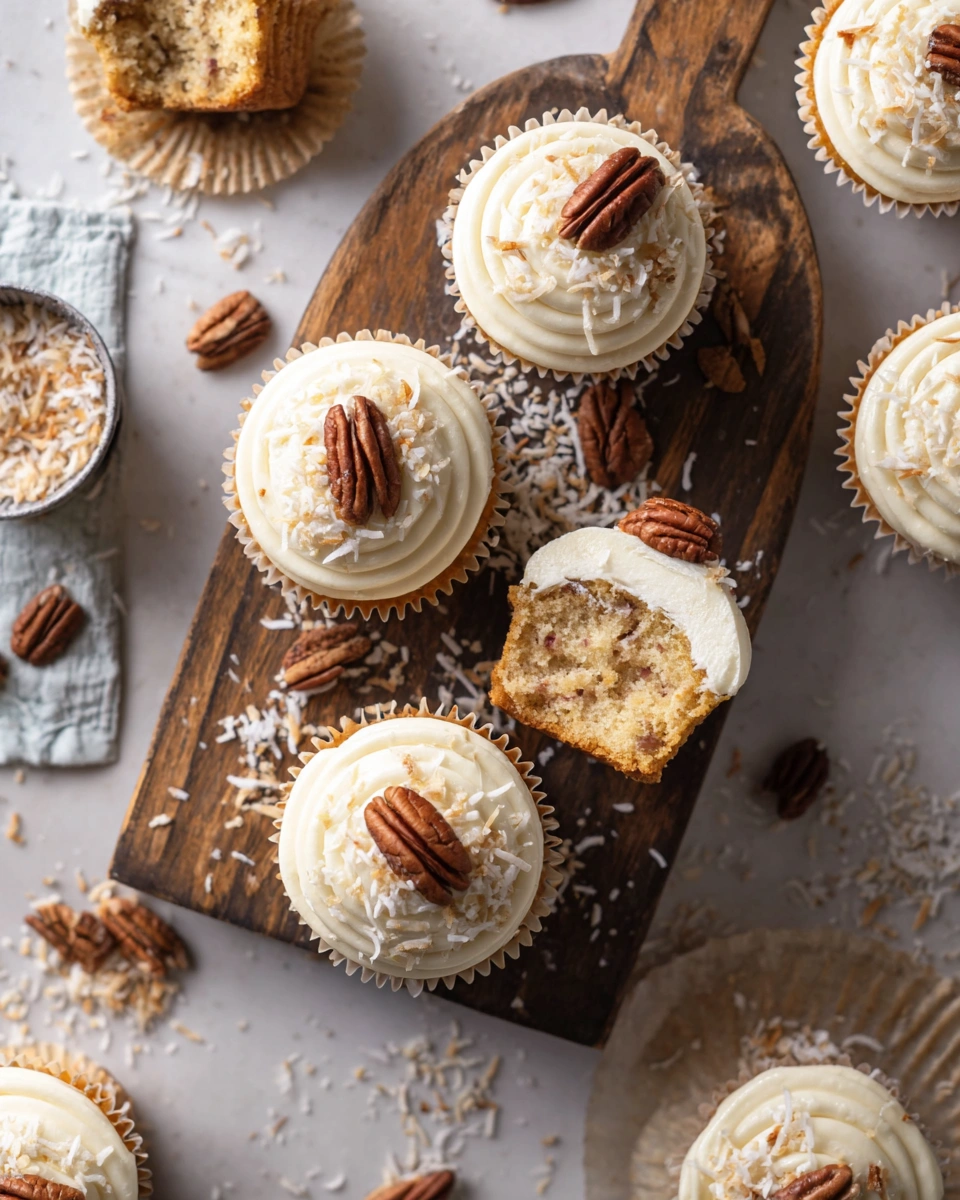 Italian Cream Cupcakes