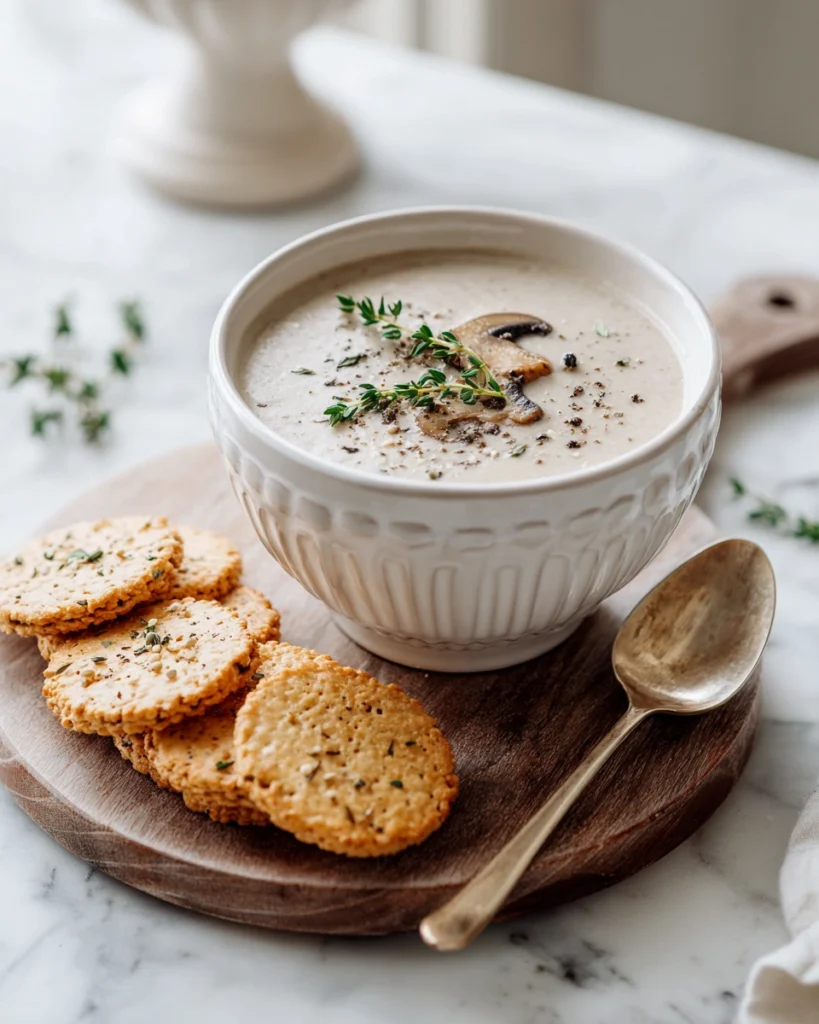 keto mushroom soup recipe