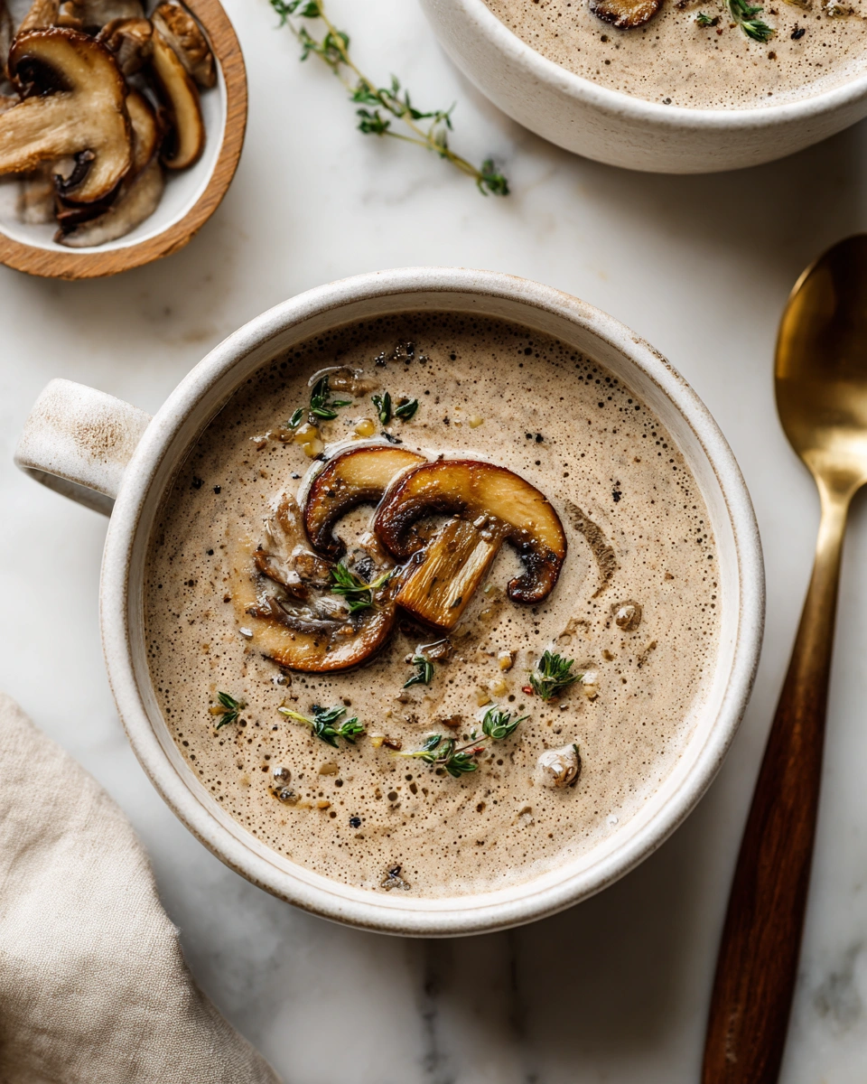 keto mushroom soup recipe