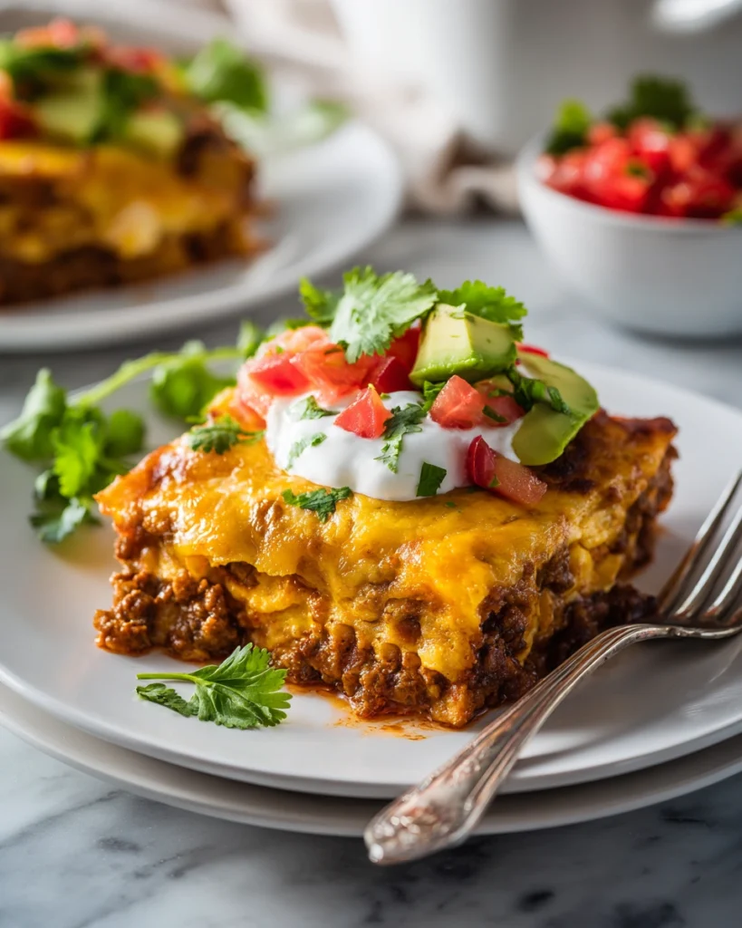 Keto Taco Casserole