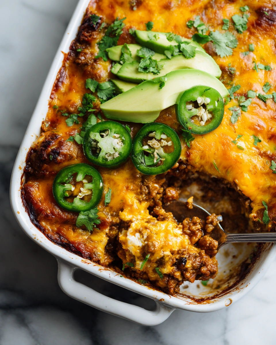 Keto Taco Casserole